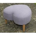 Heart Shaped Footstool